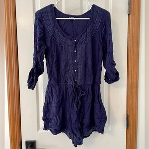 Aerie Boho Gauze Romper